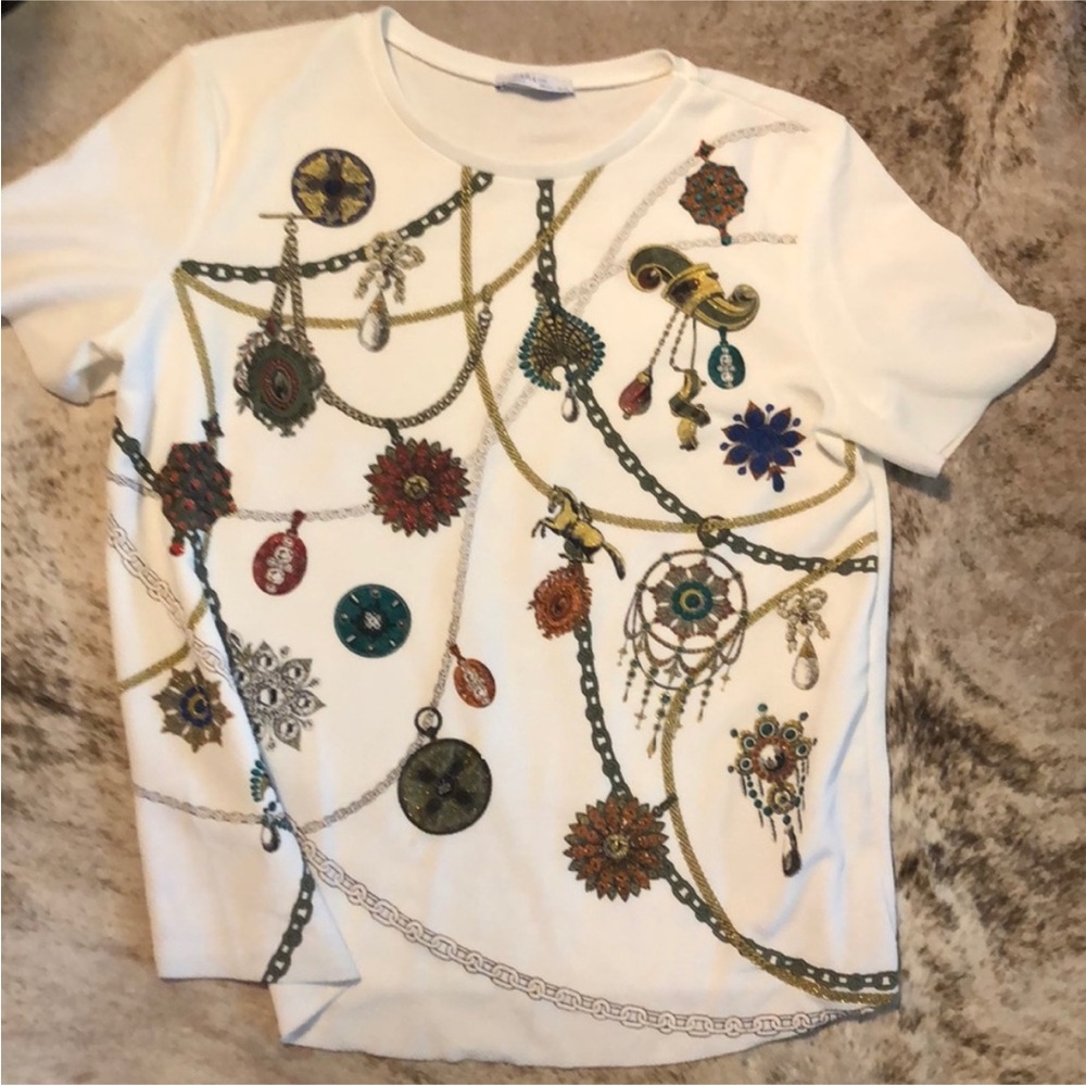 Zara t-shirt - holiday theme